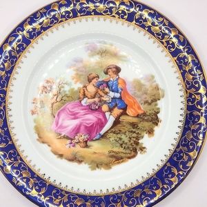 Vintage LIMOGES decorative plate